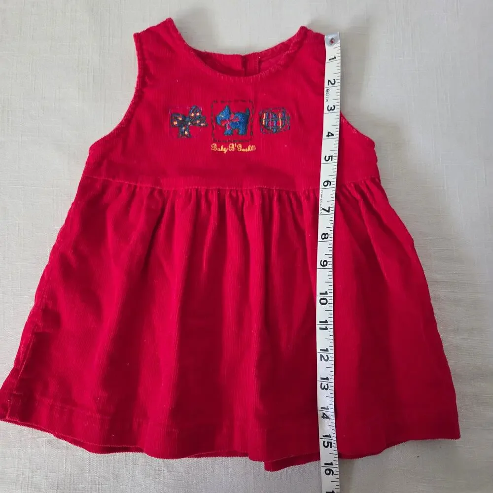 Vintage Oshkosh Scotty Dress 18 months